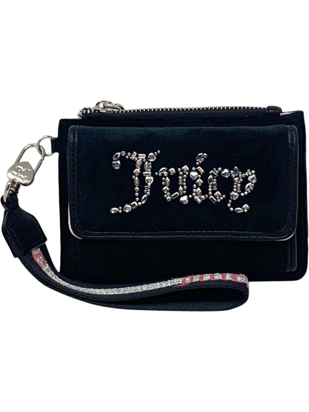 Chic Women's Wristlet with Dual Fold Flap Wallet - Stylish & Functional